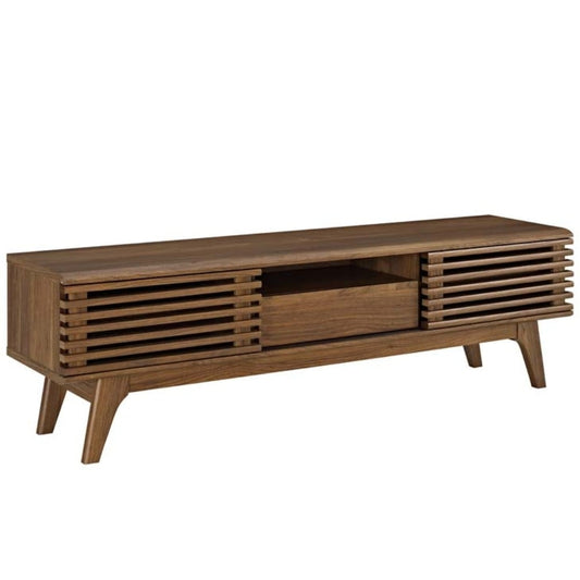 Modway Render 59" TV Stand in Walnut