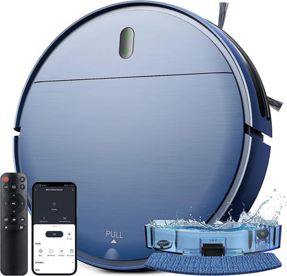 ONSON Robot Vacuum Cleaner, Robot Vacuum and Mop Combo with WIFI/Alexa for Pet Hair and Hard Floor