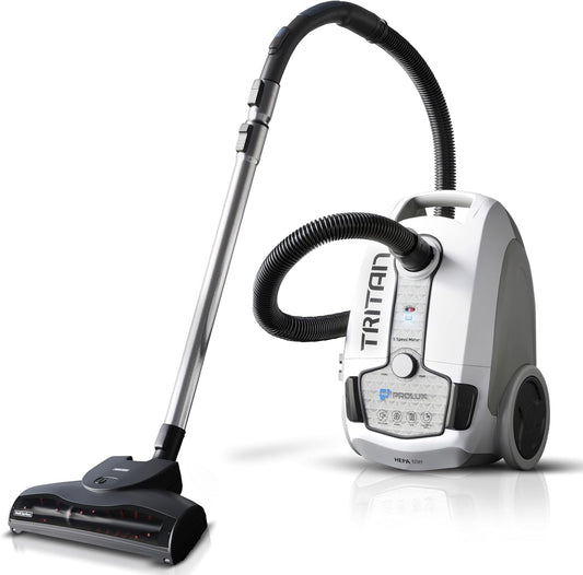 Prolux Tritan Canister Vacuum HEPA Sealed Hard Floor with Powerful 12 Amp Motor