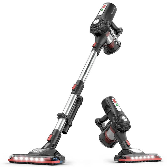 ROOMIE TEC Dylon Cordless Stick Vacuum Cleaner, 2 in 1 Handheld Vacuum with 120W Suction Power