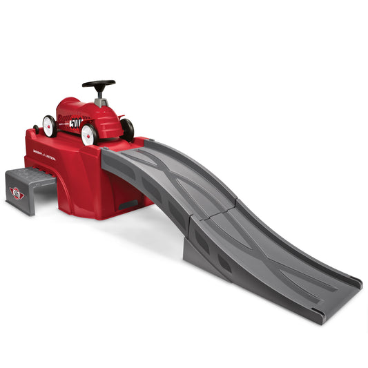 Radio Flyer 500 Toddler Ride on Toy with Ramp and Easy Storage Design, Red, Net Content 1 Each