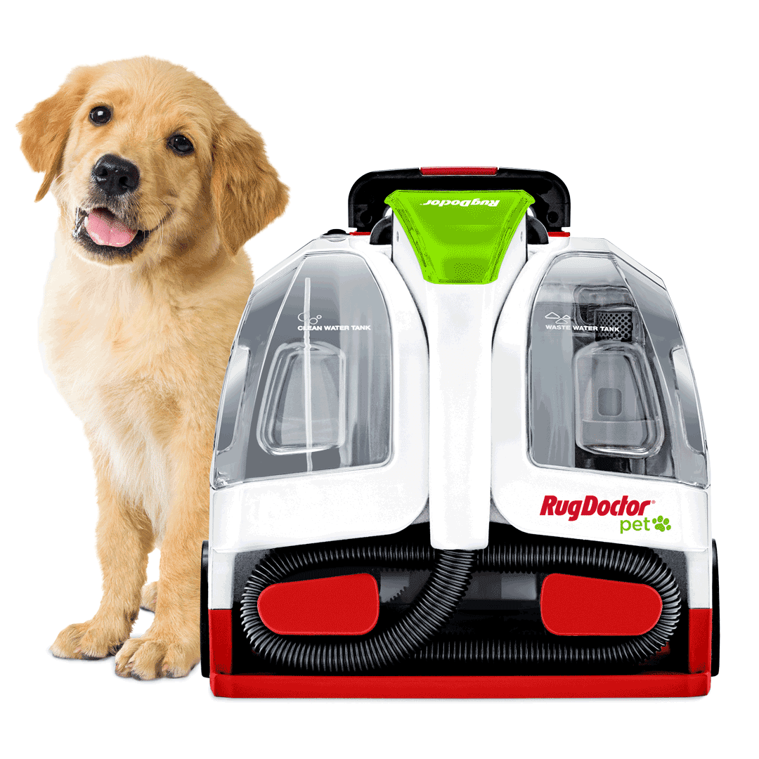 Rug Doctor Pet Portable Spot Cleaner, 2X Suction Power*, Lightweight Pet Carpet Cleaner Machine, Pro-Grade Power Removes Stains & Odors from Rugs, Carpets And Upholstery
