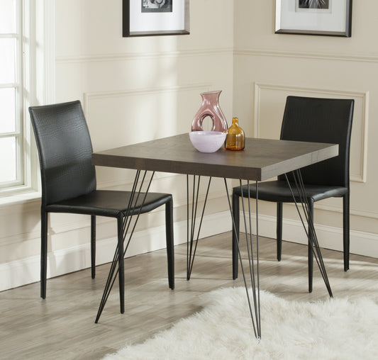 SAFAVIEH Wolcott Retro Mid-Century Accent Table, Dark Brown