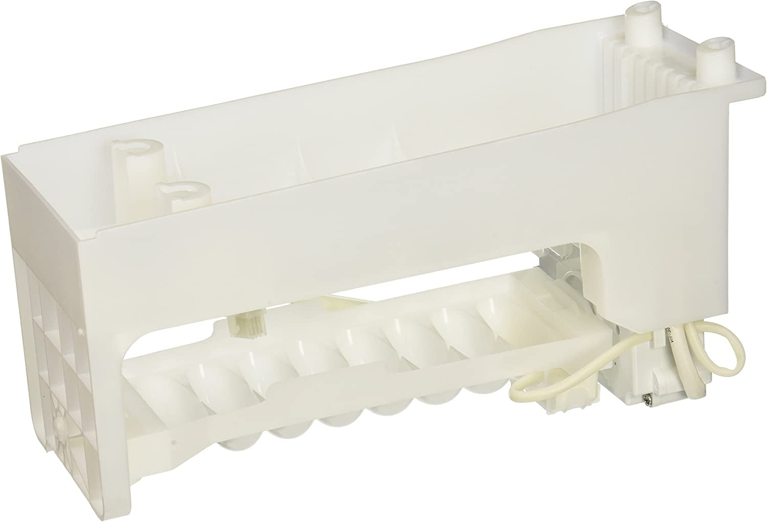 Samsung Genuine OEM DA97-08059A Refrigerator Ice Maker Assembly (White)