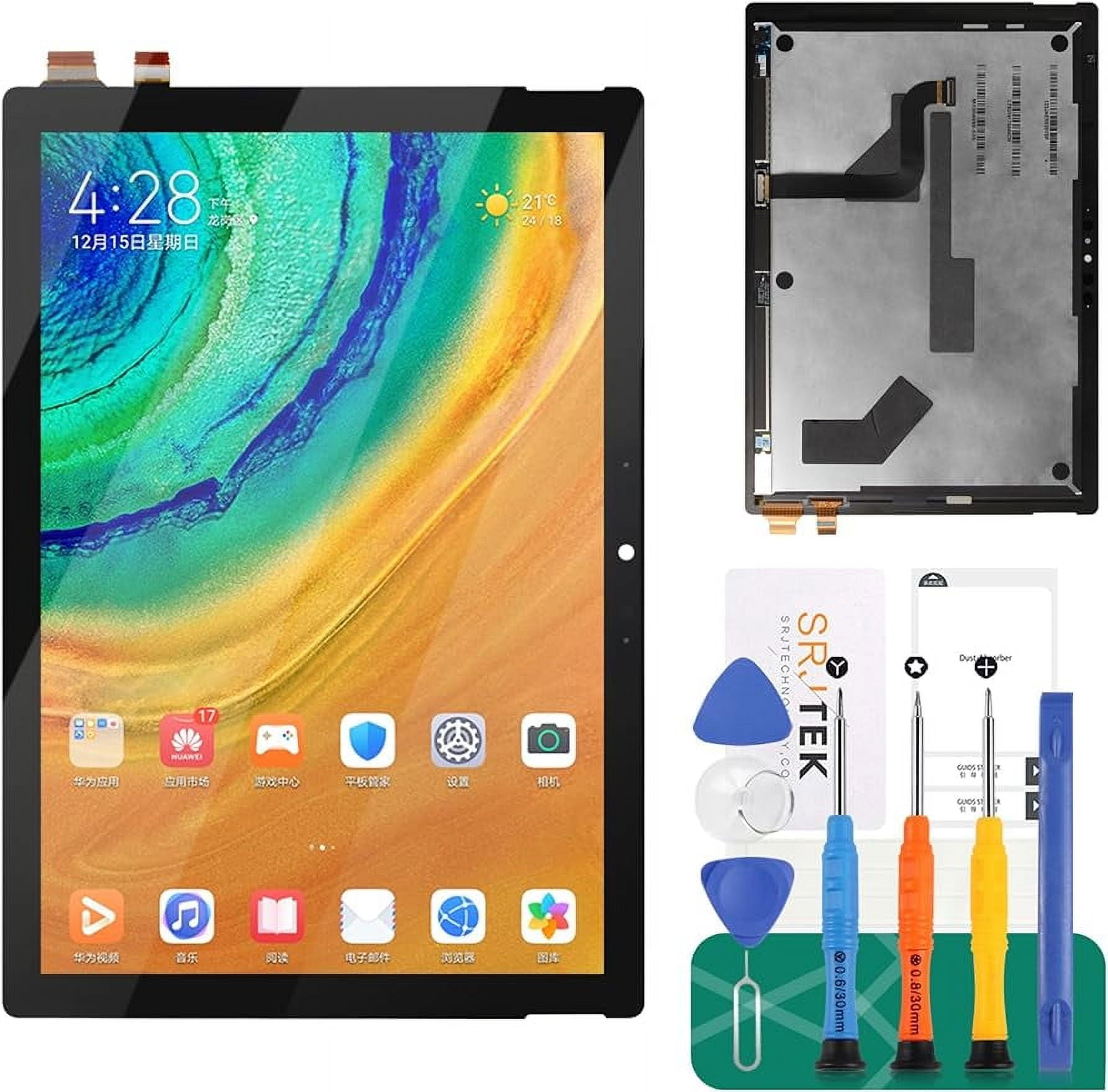 Screen Replacement for Microsoft Surface Pro 7 1866 LP123WQ2 LCD Display Touch Digitizer Touchscreen Faceplate Repair Parts 12.3"