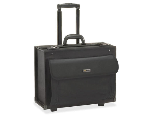 Solo USLB784 US Luggage Ballistic Rolling Computer Catalog Case, Black