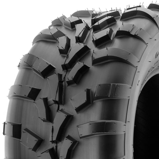 SunF All Terrain ATV UTV Quad Tires 25x11-12 25x11x12 6 PR A010 (Single)