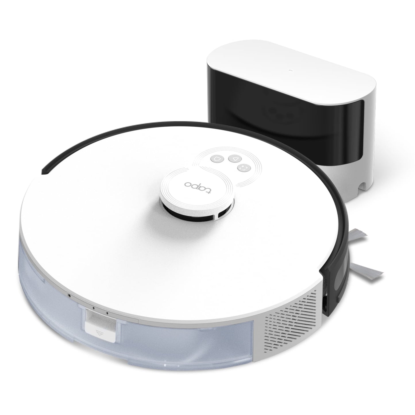 TP-Link Tapo RV30C Wi-Fi Robot Vacuum| LiDar Navigation with Home Mapping |4200PA Suction Power., Self-Emptying, Smart Mapping, Wi-Fi Connected, Mop Combo, Pet Hair, Hard Floor, Carpet