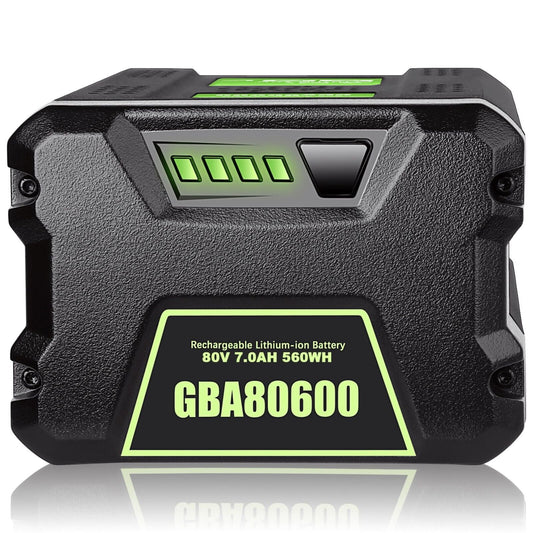 TenHutt 80V 7.0Ah Replacement Battery for Greenworks 80V Battery  Max Lithium-ion GBA80200 GBA80300 GBA80400 GBA80500 (Not for Kobalt)