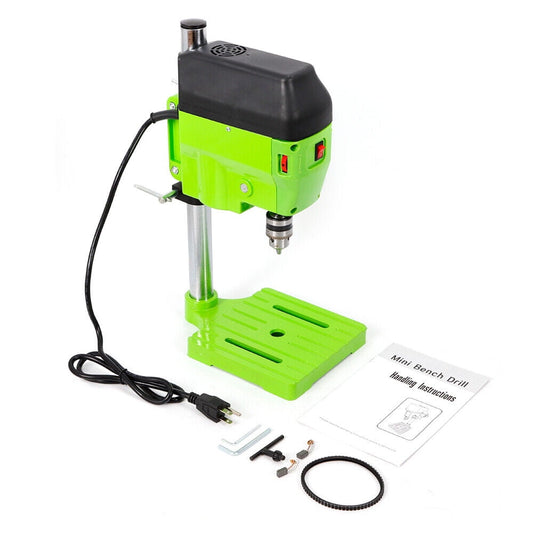 YIYIBYUS Mini Bench Drill Press Stand Tabletop Electric Bench Drill Metal Drilling Machine 480W
