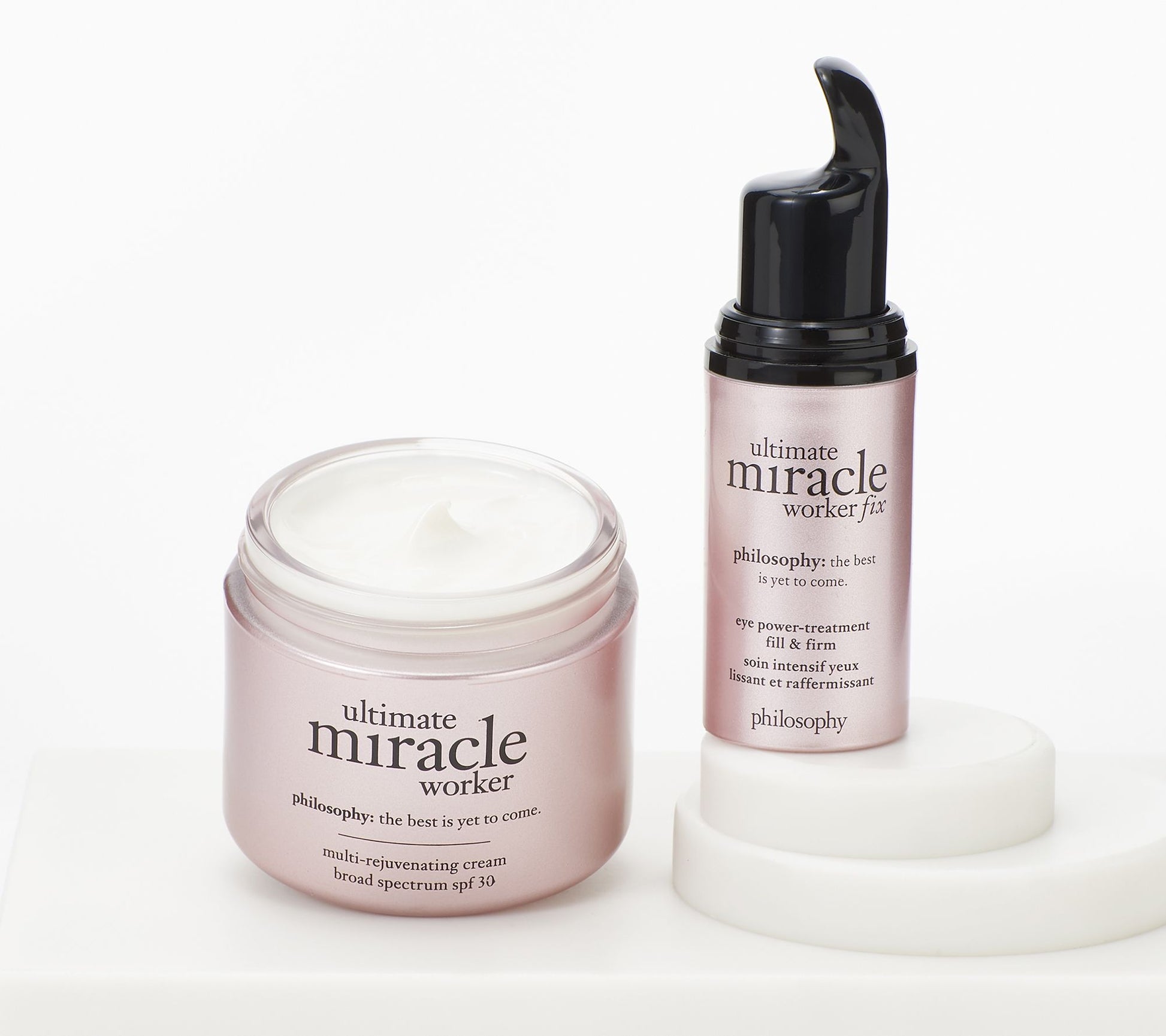 philosophy ultimate miracle worker face & eye fix power set