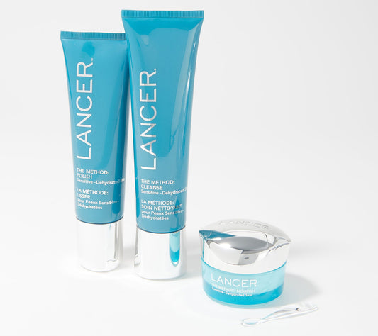Lancer The Method Polish, Cleanse & Nourish 3-Piece Kit