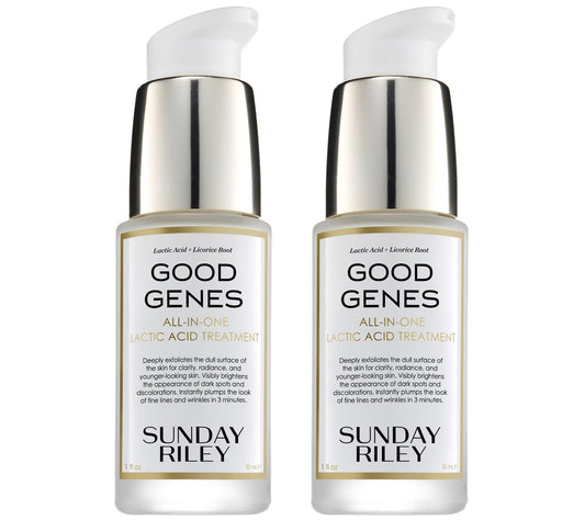 Sunday Riley Good Genes Lactic Acid Treatment 1-oz Duo