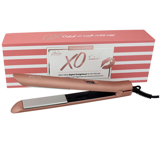 Aria Beauty XO Pro Digital Straightener - Roseld