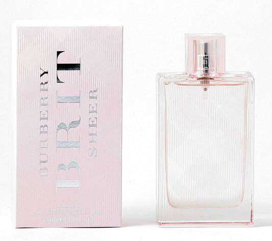 Burberry Brit Sheer Eau De Toilette Spray for Women, 3.3 fl o