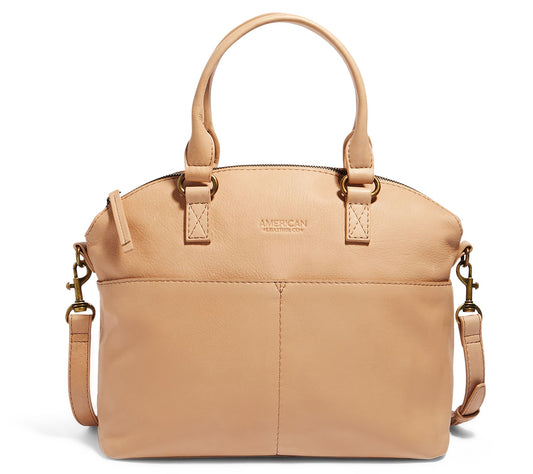 American Leather Co. Carrie Dome Satchel