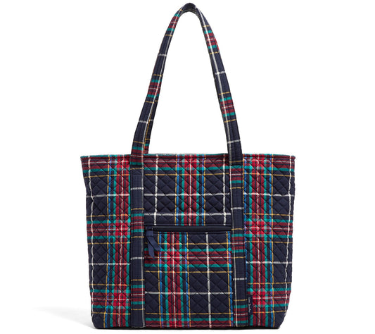 Vera Bradley Printed Cotton Vera Tote Bag