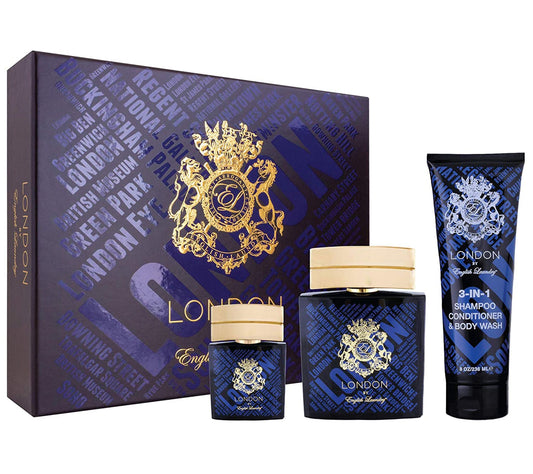 English Laundry - London 3-Piece Men's Gift Set