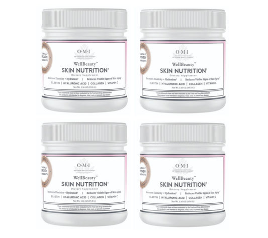 OMI WellBeauty Skin Nutrition Powder with Elastin 120 Day Supply