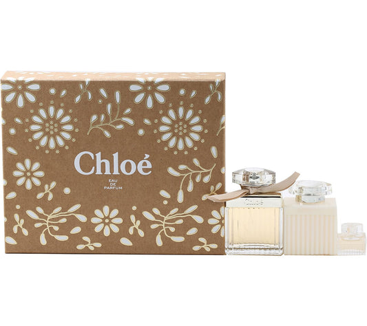 Chloe By Chloe EDP, Mini EDP & Body Lotion Gift Set