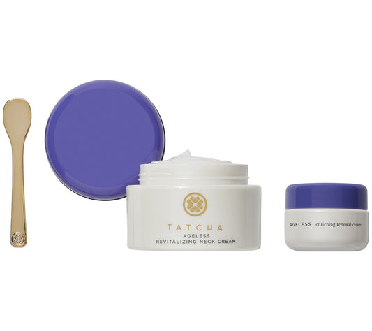TATCHA Ageless Renewal Neck Cream & Travel FaceCream