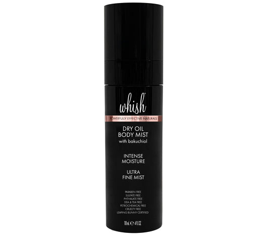 Whish Dry Oil Body Mist with Bakuchiol