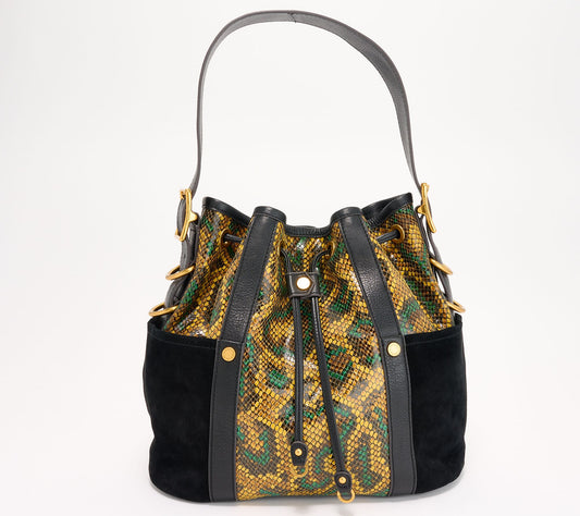 Aimee Kestenberg About Town Suede Drawstring Bag