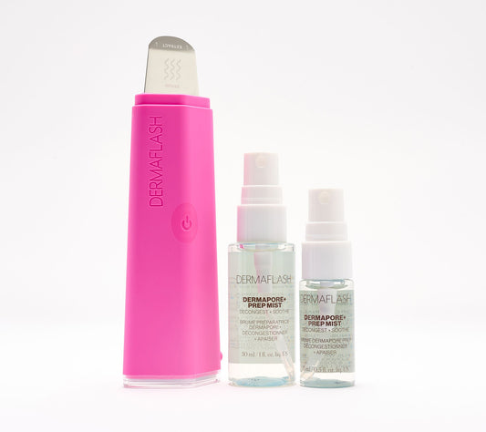 DERMAPORE+ by DERMAFLASH Pore Extractor & Serum Infuser Tool
