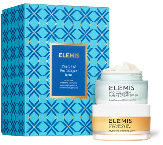 ELEMIS The Gift of Pro-Collagen Icons Cleanse & Moisturize Set