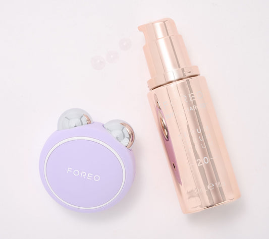 FOREO Bear Mini Rechargeable Facial Toning Device & Serum