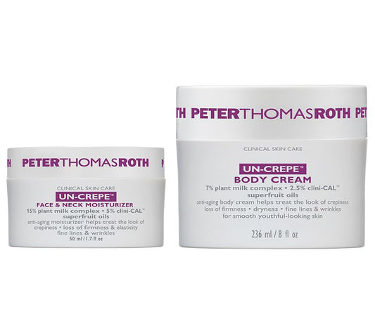 Peter Thomas Roth Un-Crepe Face & Body Moisturizer Set