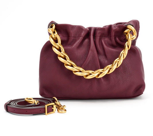 Aimee Kestenberg Chain Leather Handheld Crossbody