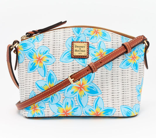 Dooney & Bourke Coated Cotton Plumeria Suki Crossbody