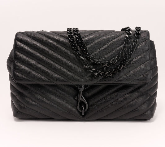 "As Is" Rebecca Minkoff Edie Medium Leather Crossbody