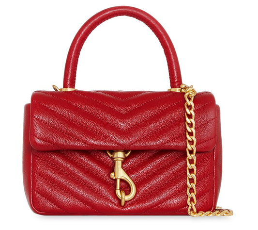 Rebecca Minkoff Edie Top Handle Leather Bag