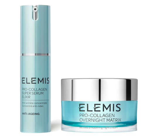 ELEMIS Pro-Collagen Super Serum & Overnight Matrix Set