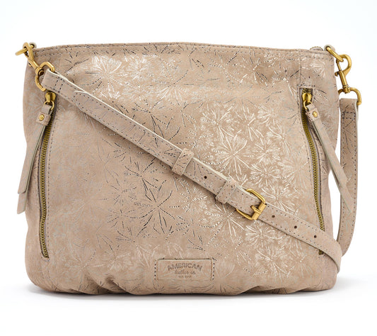 American Leather Co. Nubuck Leather Ella Crossbody