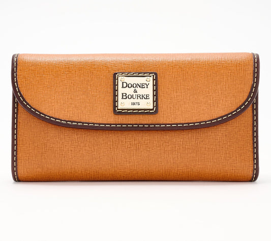 Dooney & Bourke Saffiano Leather Continental Clutch