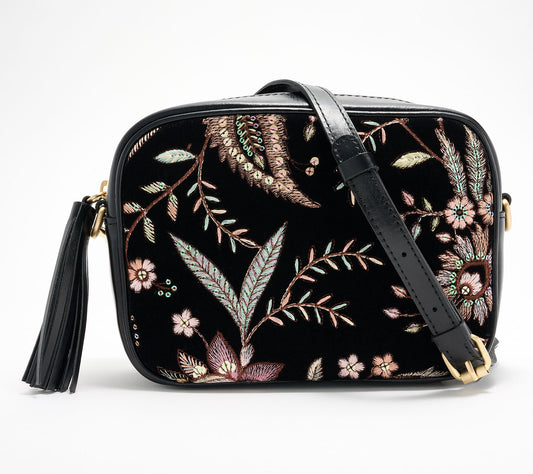 Patricia Nash Leather Josie Camera Crossbody