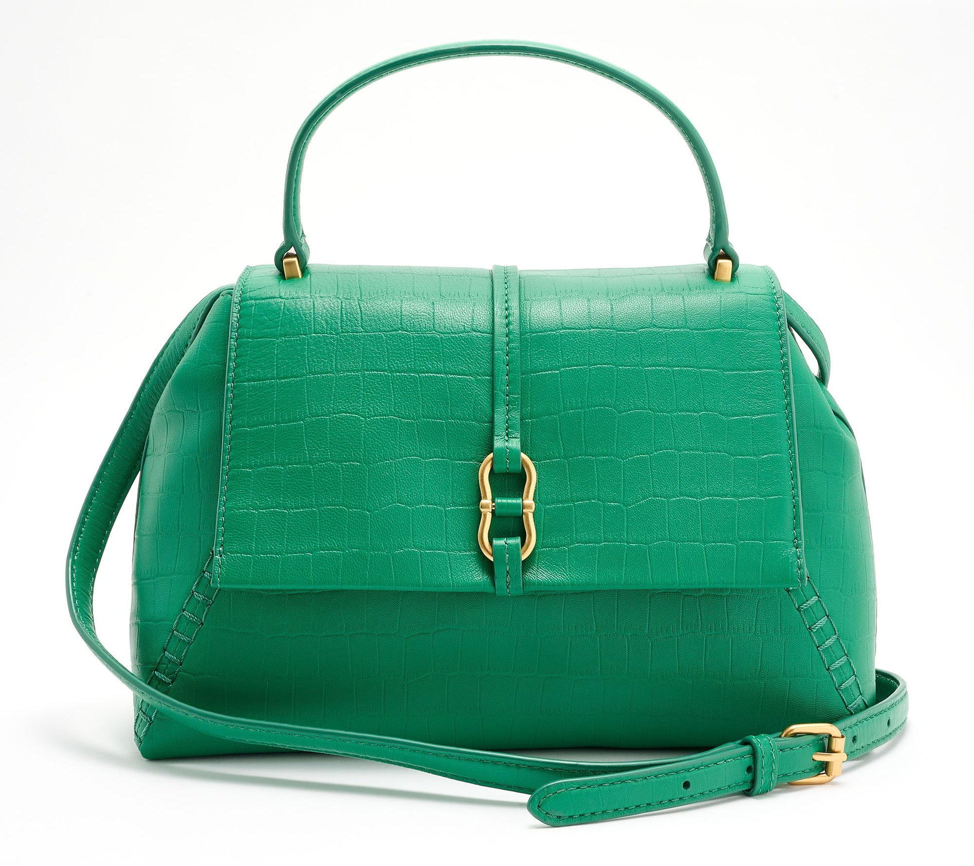 Vince Camuto Erela Pebbled Leather Satchel
