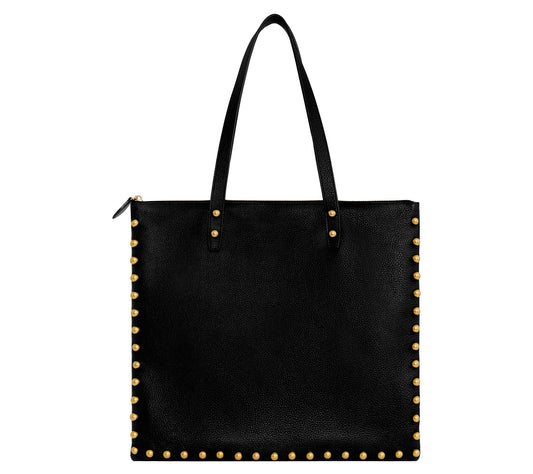 Rebecca Minkoff Leather Milan Tote with Stud Detail