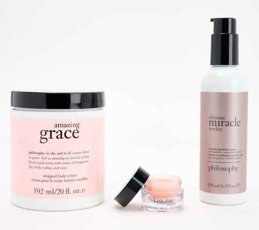 philosophy holiday ready essentials 3pc set