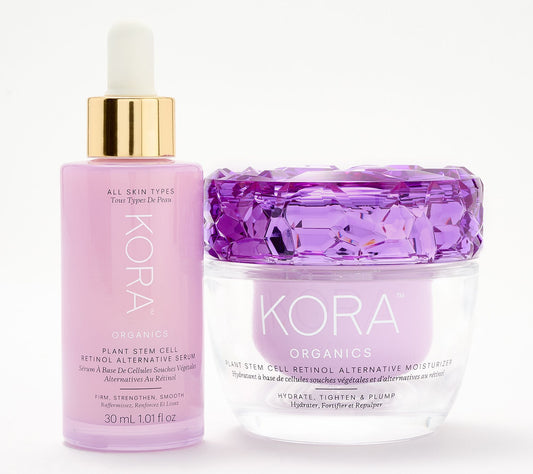 KORA Organics Anti-Aging Plant StemCell Retinol Alternative 2pc