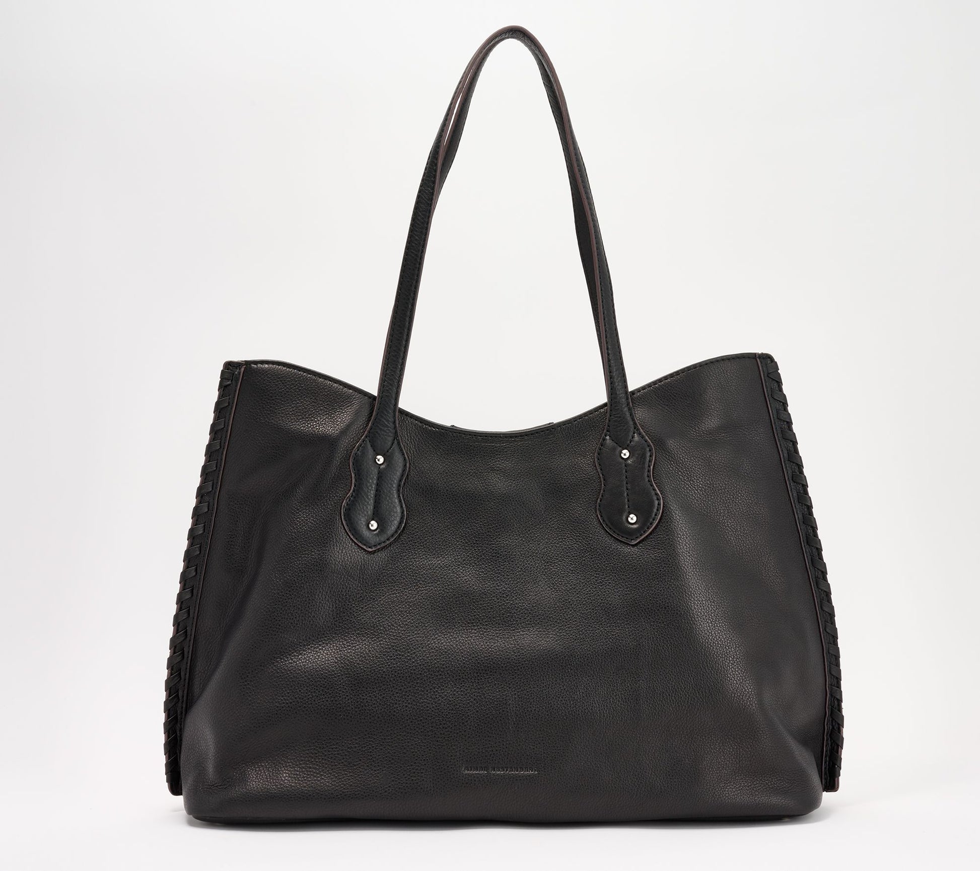"As Is" Aimee Kestenberg Complete Me Whipstitch Leather Tote