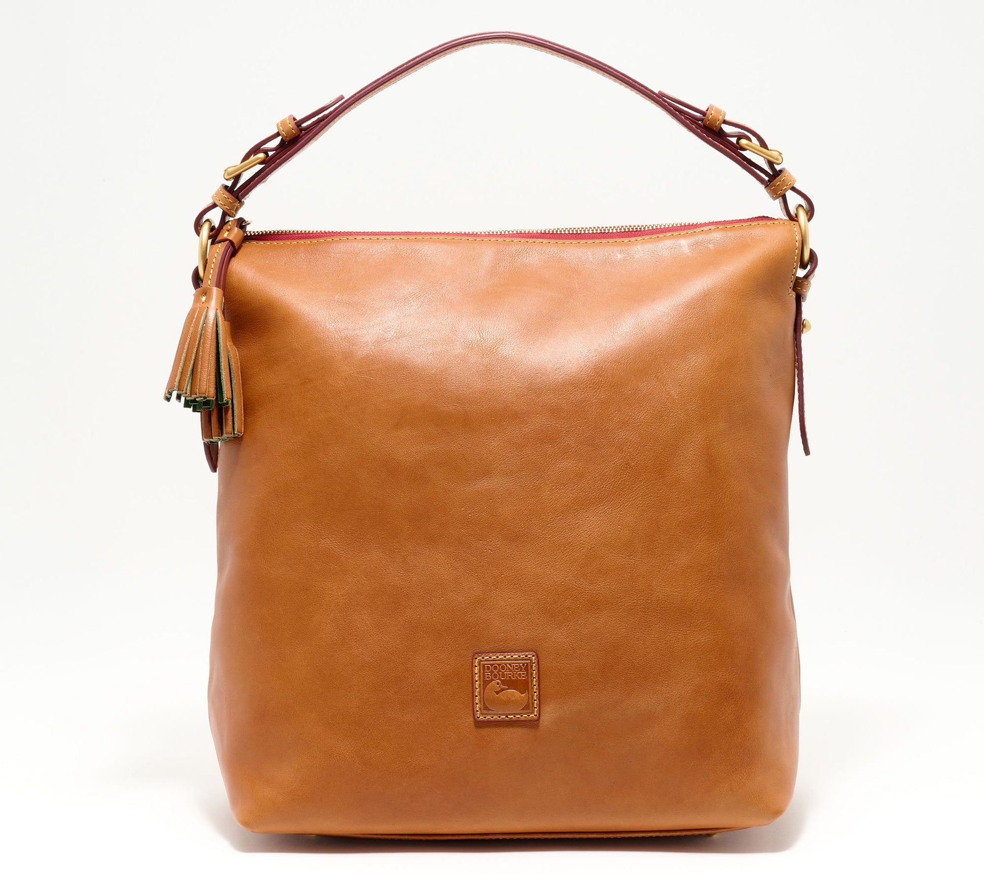"As Is" Dooney & Bourke Florentine Leather Mackenzie Hobo