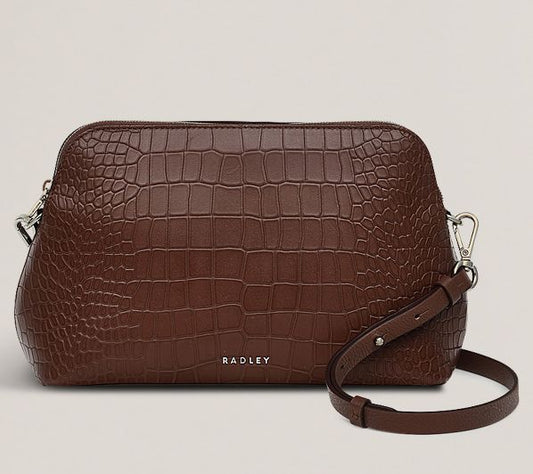 RADLEY London Liverpool Street 3.0 Faux Croc Leather Crossbody