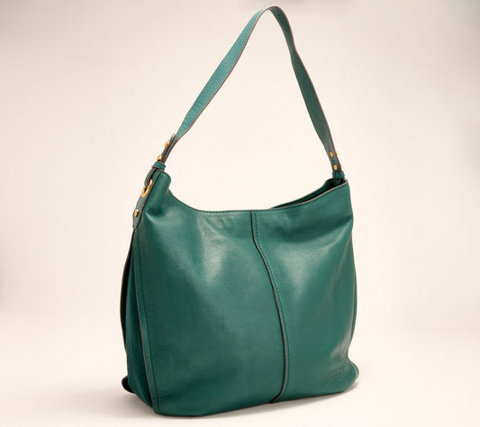 "As Is" American Leather Co. Summit Large Leather Hobo