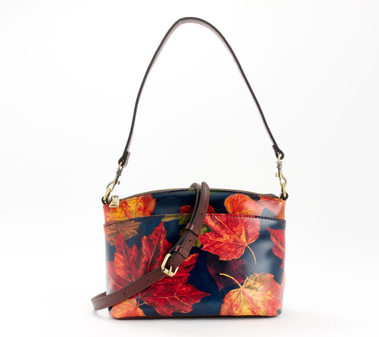 "As Is" Patricia Nash Leather Arlee Dome Crossbody
