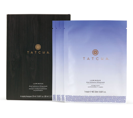 TATCHA Luminous Deep Hydration Masks, Set of 4