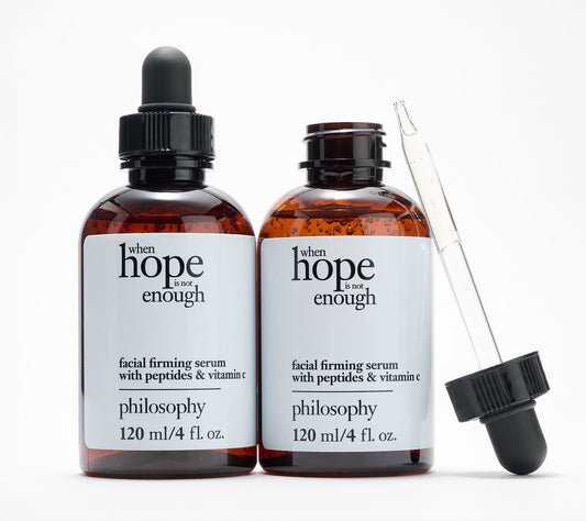 philosophy when hope is not enough serum 4oz duo